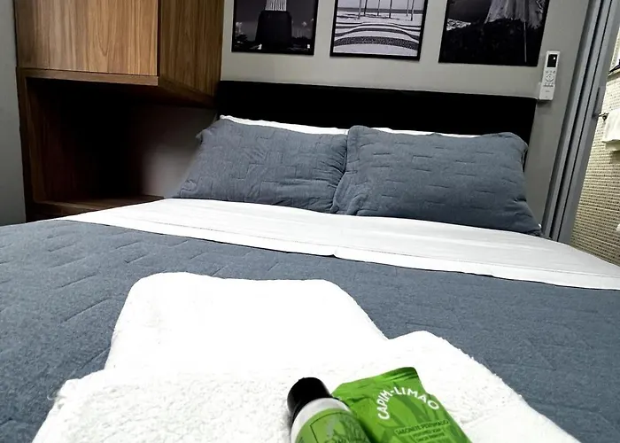 Studio For 2 People Steps From Copacabana Beach Rio de Janeiro
